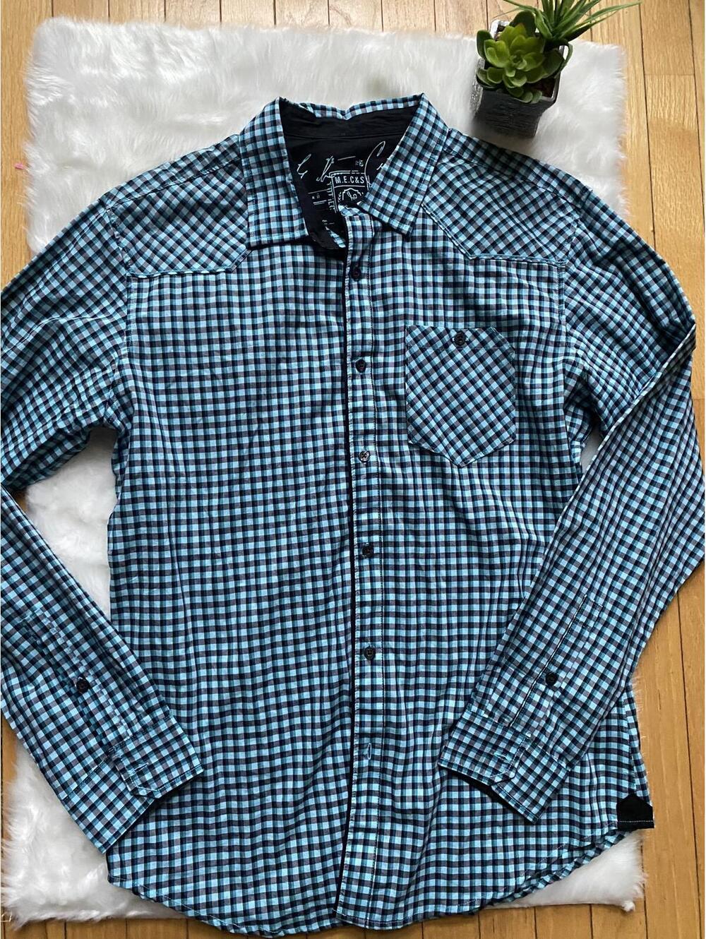 Marc Ecko Men's Large Button-Up Shirt